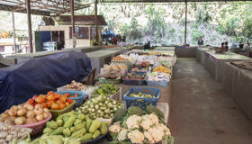 Local Market in Pak Beng, Laos